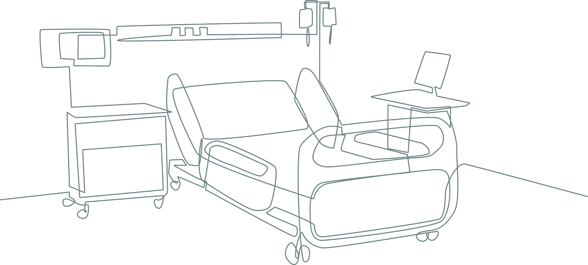 Hospital bed