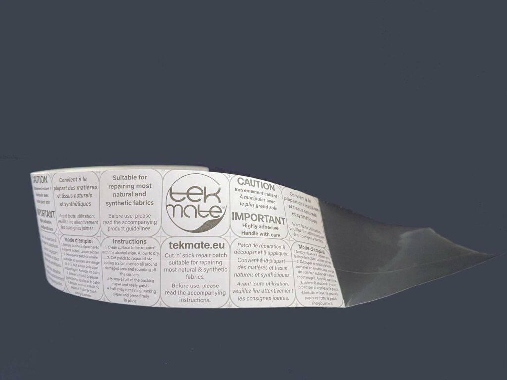 tekmate transparent roll