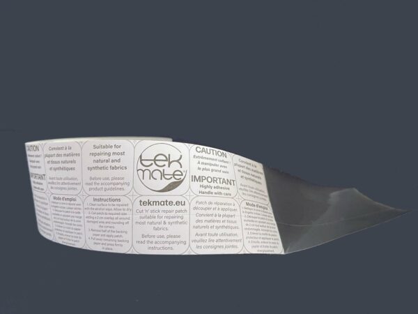tekmate transparent roll