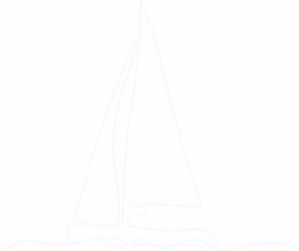 white sailboat
